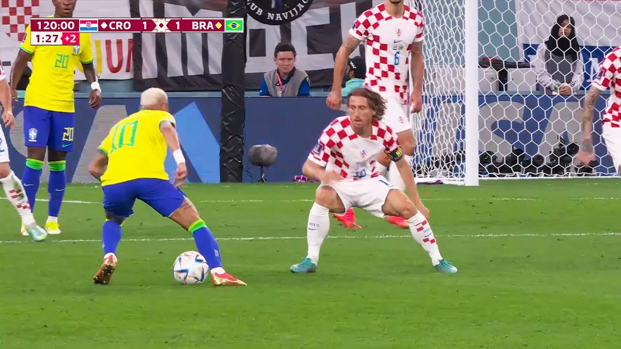 Neymar vs Croatia (World Cup Quarter Final 2022) English Commentary HD