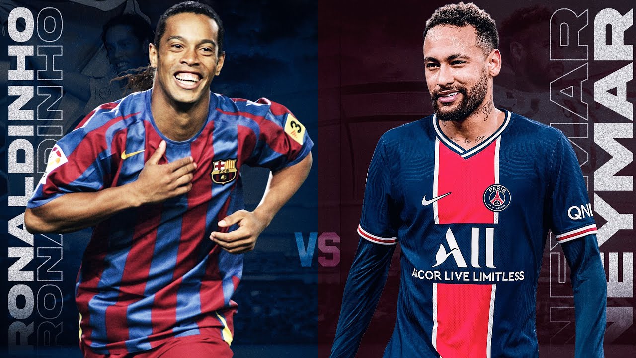 NEYMAR VS RONALDINHO ● LEGENDARY SKILLS BATTLE 👑