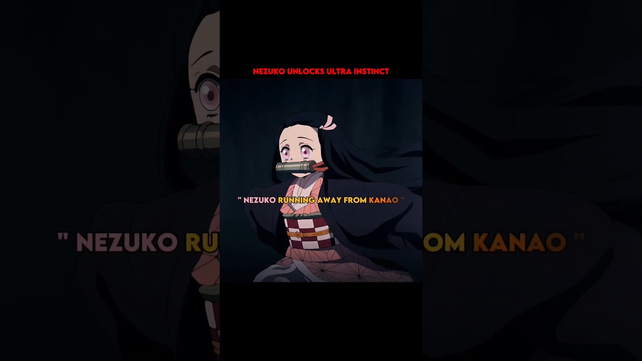 Nezuko unlocks ultra instinct #demonslayer #tanjiro #nezuko