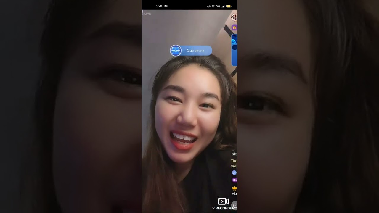 Ngô Thảo Vy đáng yêu bigo live...ông nào còn video em này ko