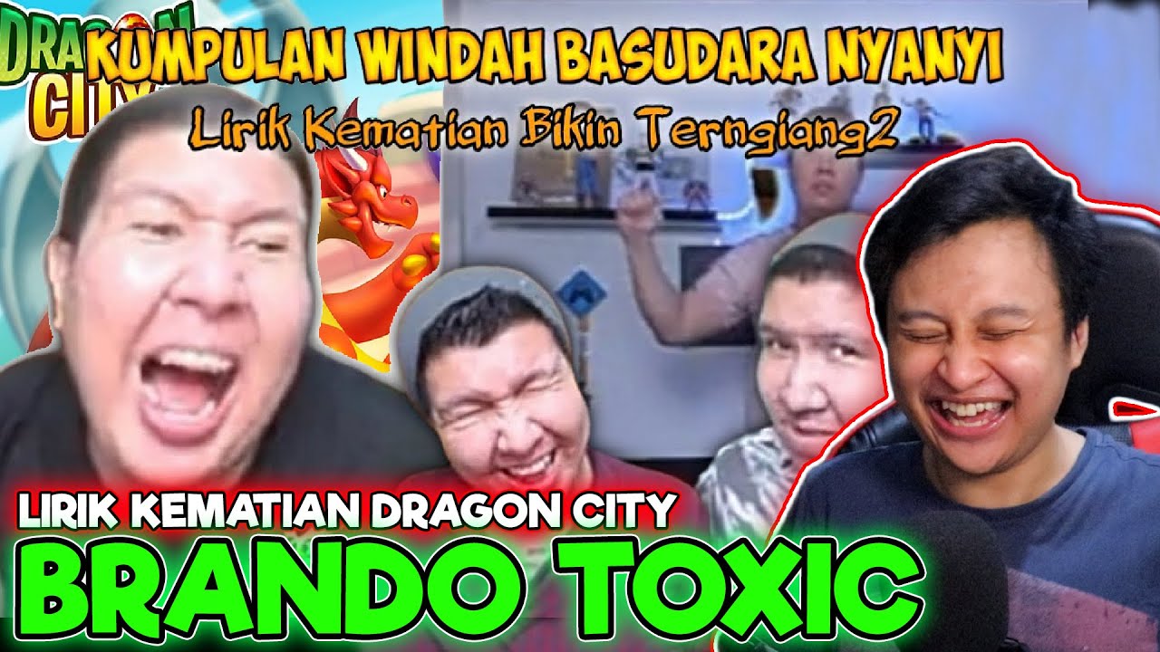 NGAKAK! KUMPULAN WINDAH BASUDARA NYANYI TOXIC DRAGON CITY 😂 PVZ MAMA KENTO LIRIK KEMATIAN