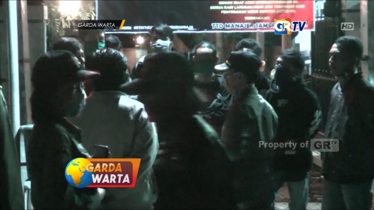 NGANJUK - Patroli Cegah Covid 19 Sat Pol PP Temukan Pasangan Muda Mudi Dalam Room Rental VCD