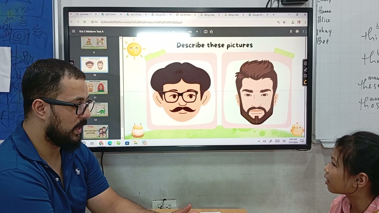 Ngọc Linh Lisa Speaking Test Unit 1-2 Kid 3