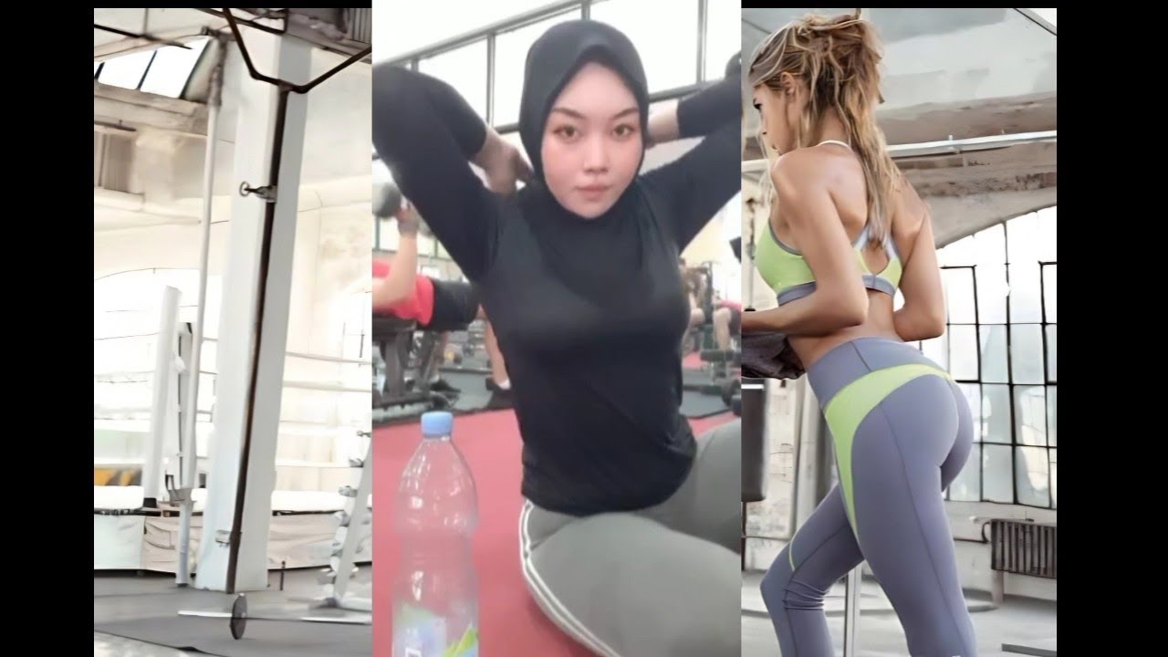 NGE GYM BARENG TANTE SILFANA SELAMA SATU JAM || BASAH SEMUA