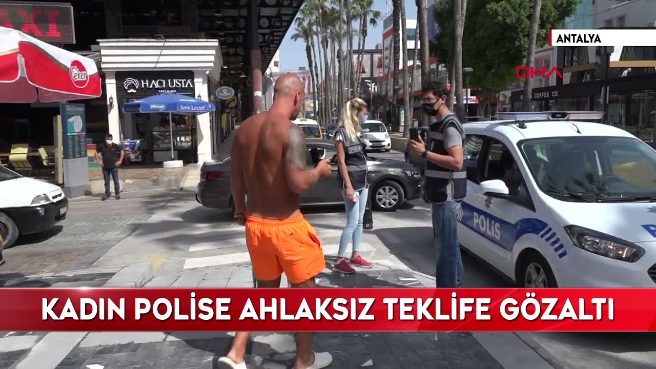 İngiliz turistten kadın polise ahlaksız teklif!