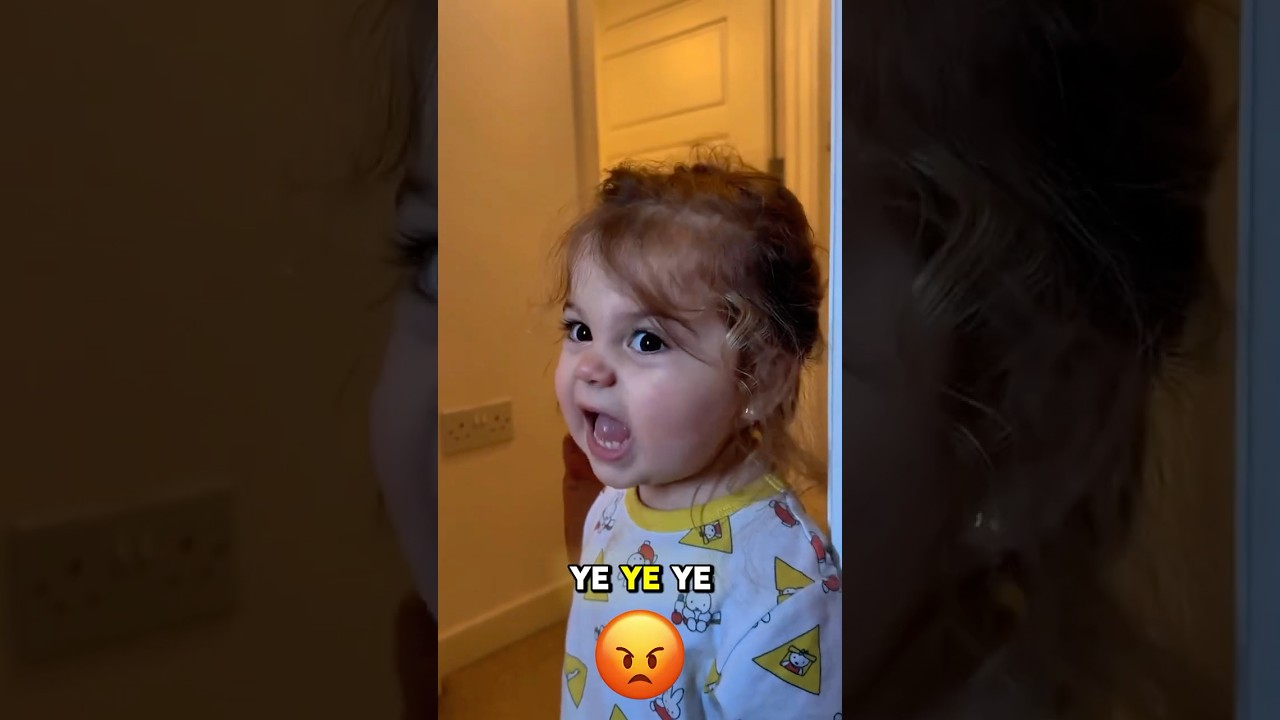 İngilizceyi Tatlı Bir Şekilde Konuşan Minik 🤗💕