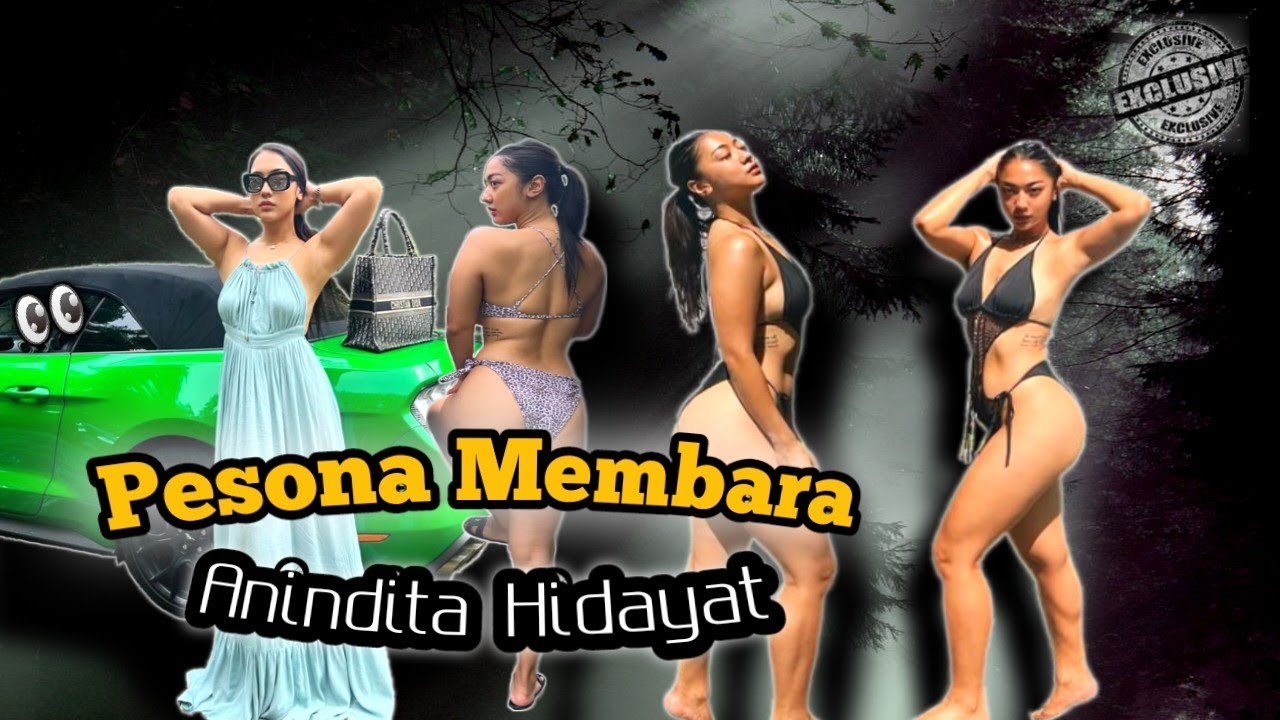 NGINTIP ANINDITA HIDAYAT BERENANG YUKKK, AWAS GAGAL FOKUSS!!