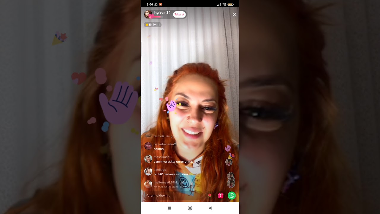 İNGİZEM tiktok canlı yayını !!!
