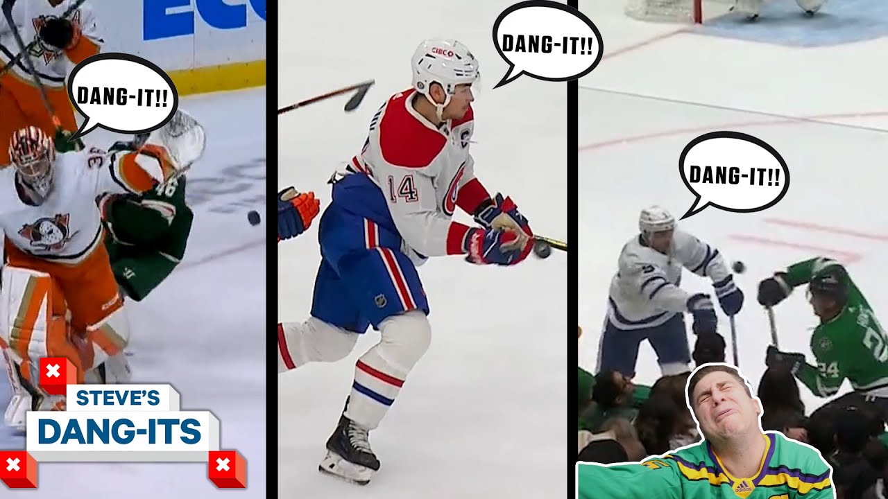 NHL Worst Plays Of The Week: HOW MANY PLAYERS THREW PUCKS!? | Steve's Dang-Its