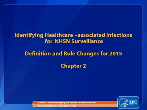NHSN Definition and Rules Changes for 2015