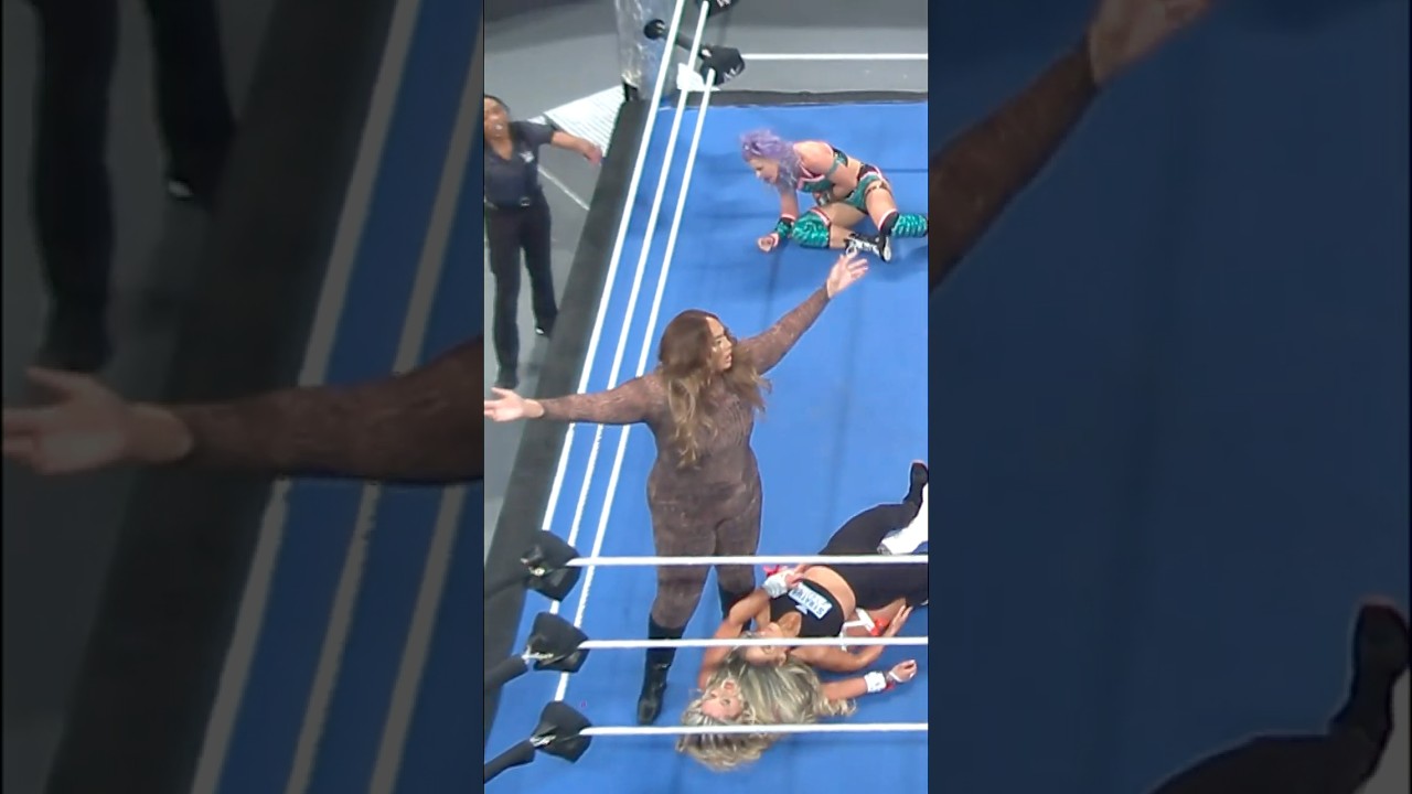 Nia Jax made sure it was no longer Tiffy and Trishy time 😳