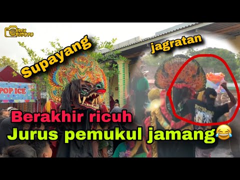 NIAT nganyari barongan devil supayang malah tawuran😫-arekbudoyo