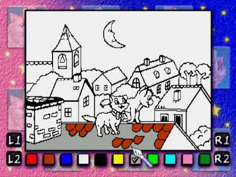 Nice Cats Europe from Disney Movie The AristoCats 1970 HYPERSPIN SONY PSX PS1 PLAYSTATION NOT MINE