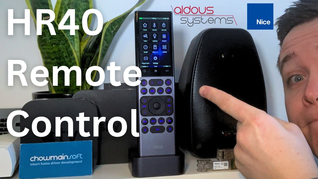Nice Home Management // HR40 Handheld Multi Room System Remote Control Introduction