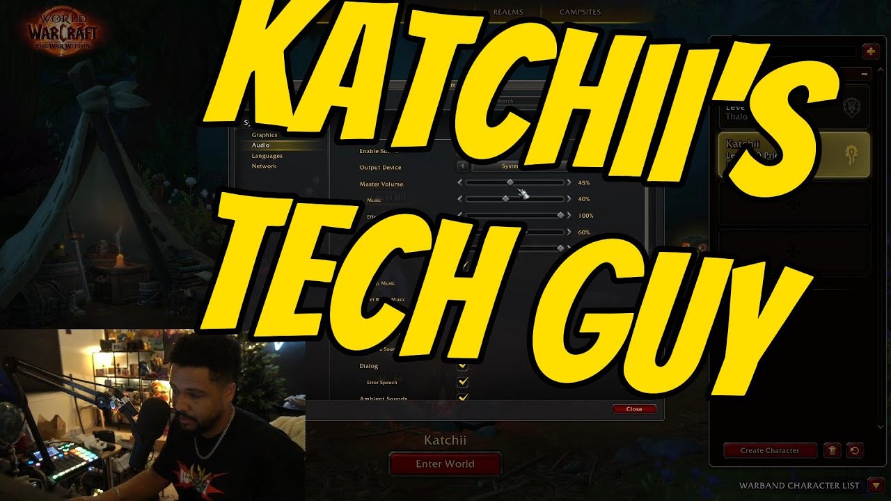 Nick Helps Katchii With Setup