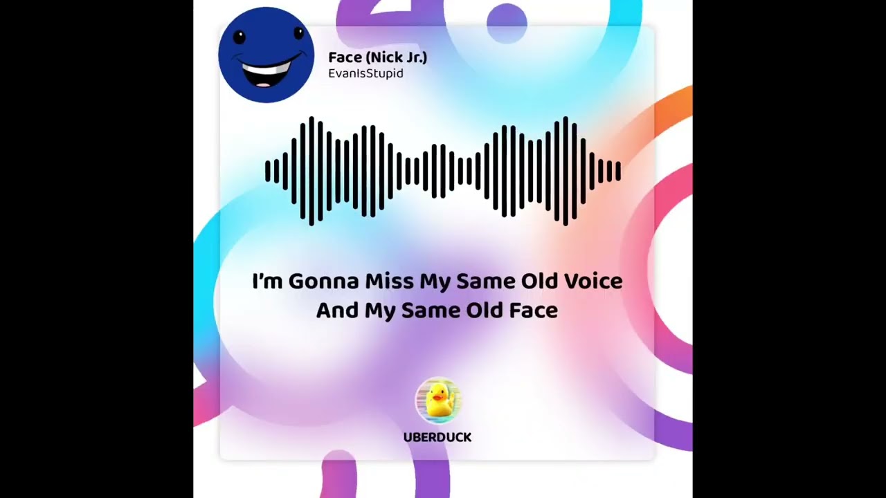 Nick Jr Face Makes An Announcement￼