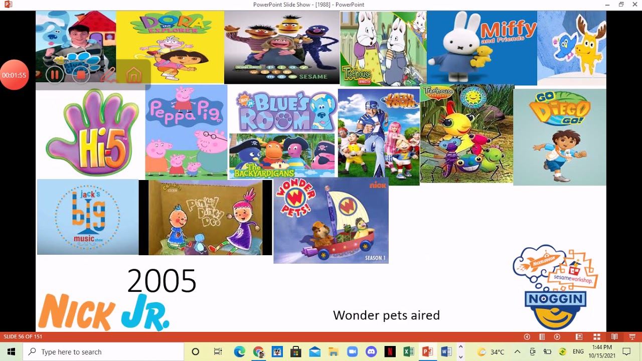 NICK JR HISTORY (1988-2021) REPOST