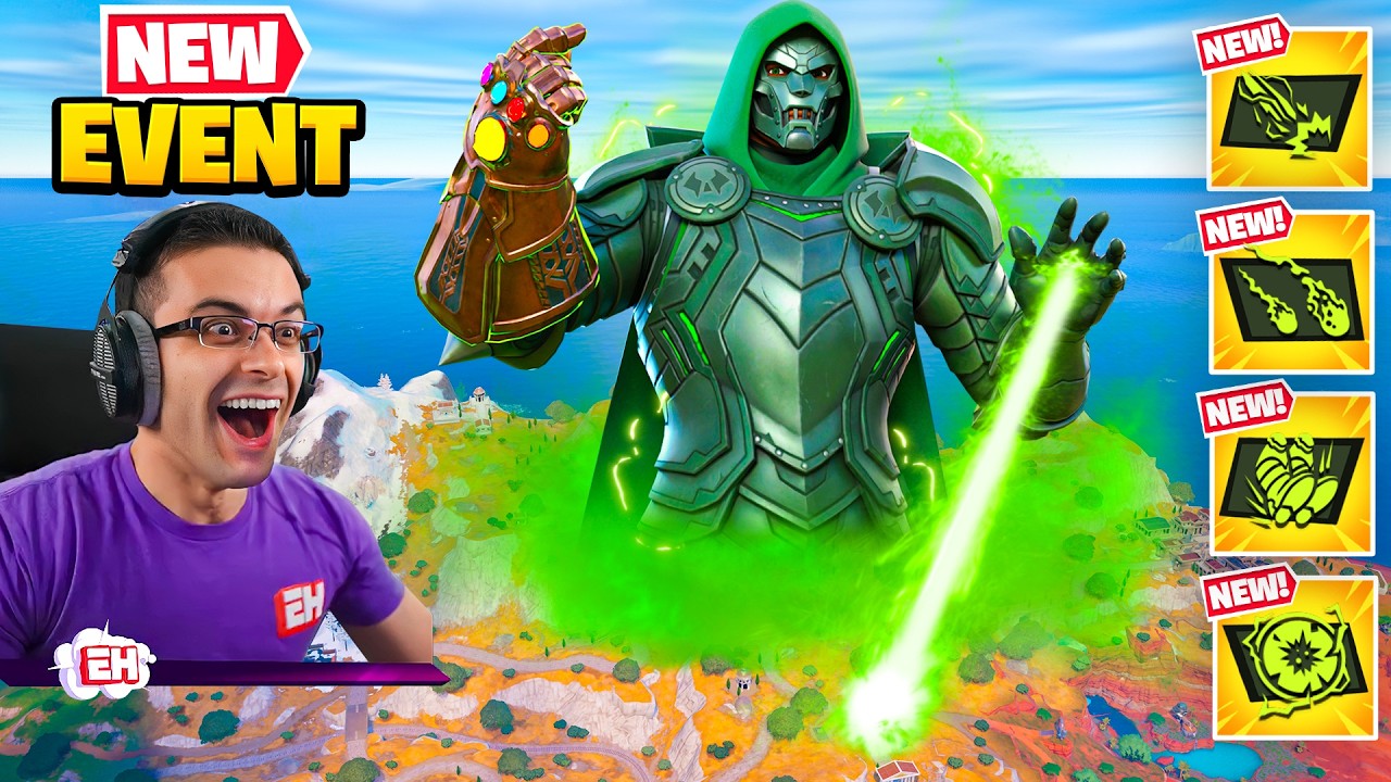 NickEh30 reacts to Doom Island Event in Fortnite!