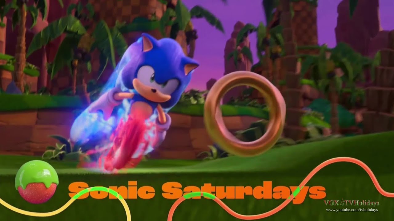 Nickelodeon US Sonic Saturdays Advert 2024 ⚡🦔🎮 New Sonic Prime