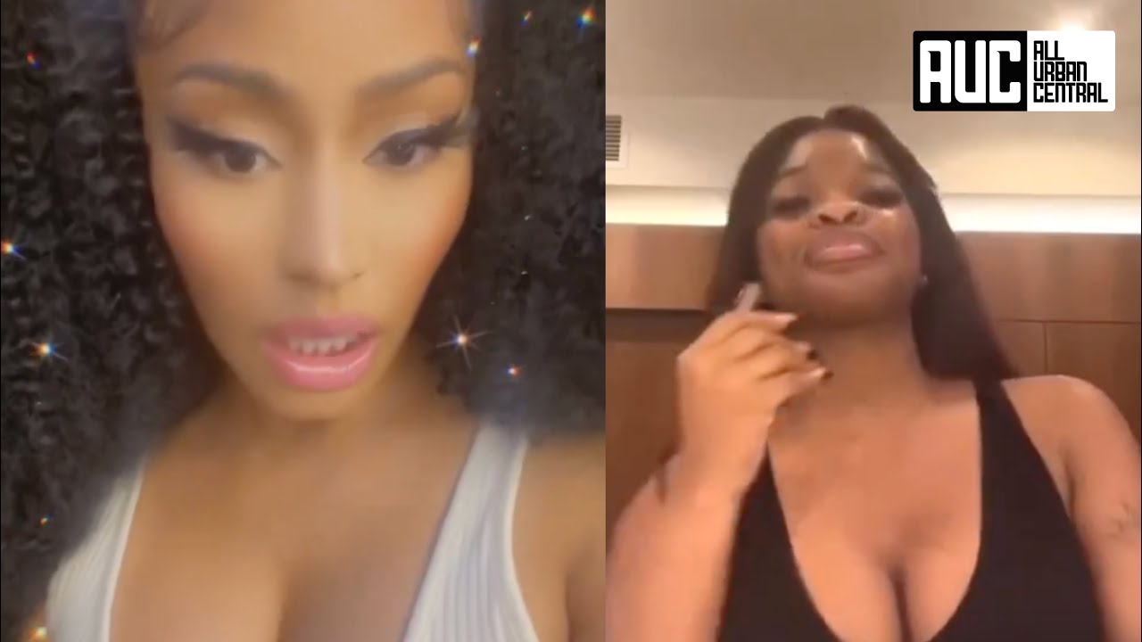 Nicki Minaj & JT Compare Boob Sizes On IG Live 