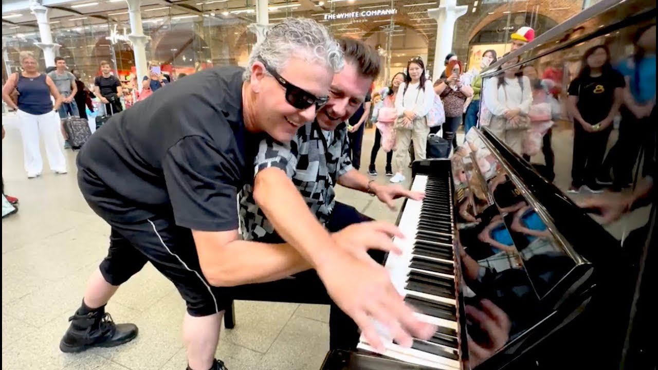 Nico Brina meets Dr. K in London (full video) boogie woogie piano with brendan kavanagh