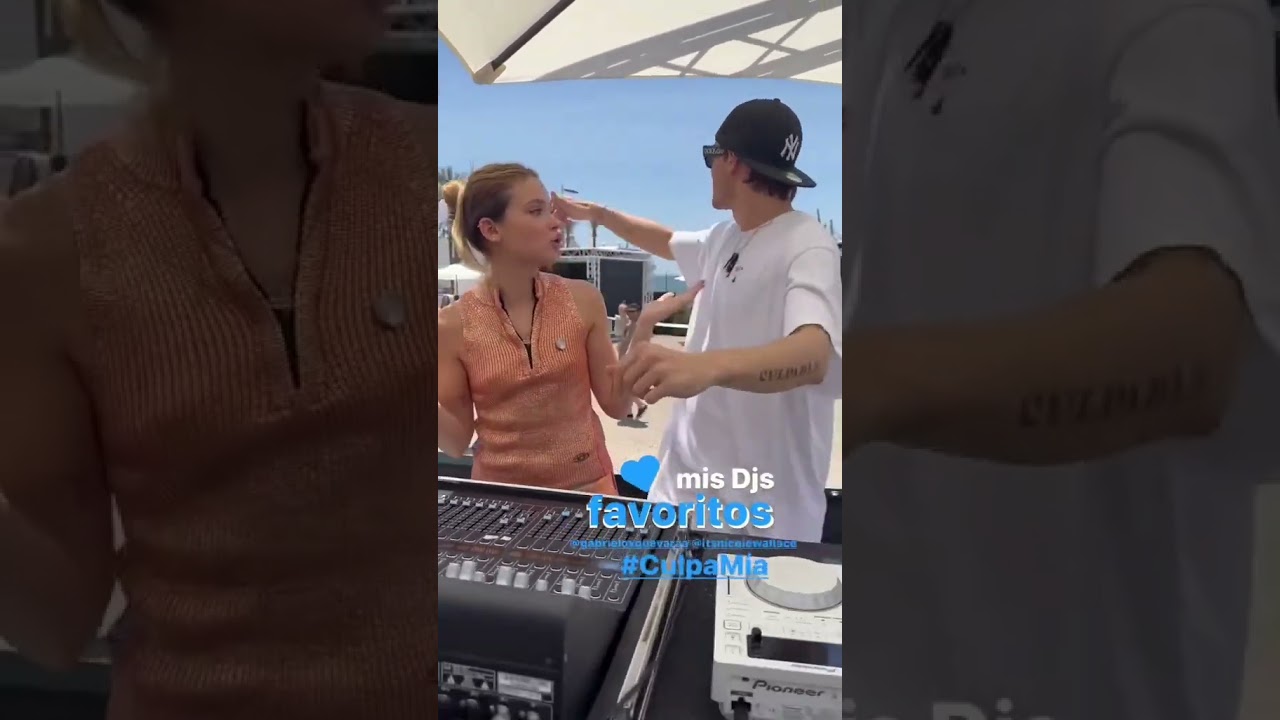 Nicole Wallace and Gabriel Guevara dancing #culpamia