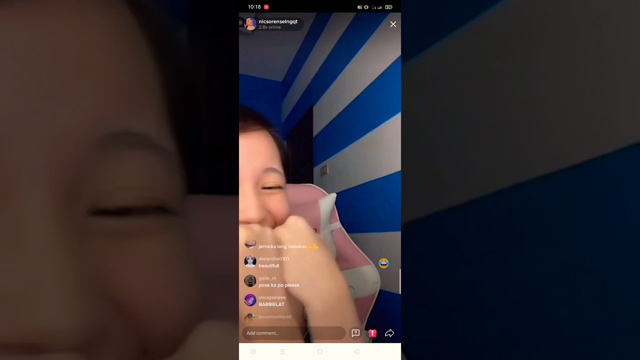 Nics Orense live on TIKTOK🥰