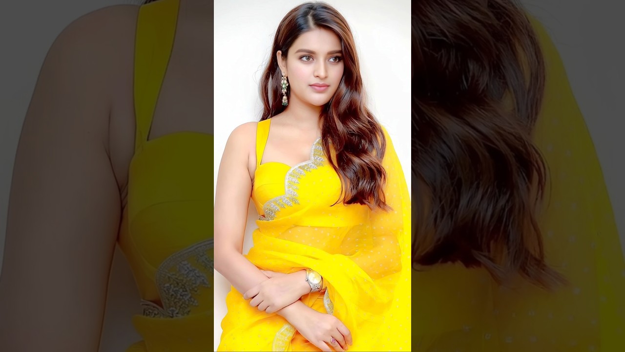 Nidhi Agarwal 🔥 Hottest Photoshoot Ever | You Can’t Take Your Eyes Off Her! #tollywood #viralvideo