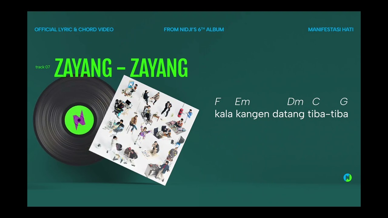 Nidji -Zayang Zayang(Official Lyrics Video)