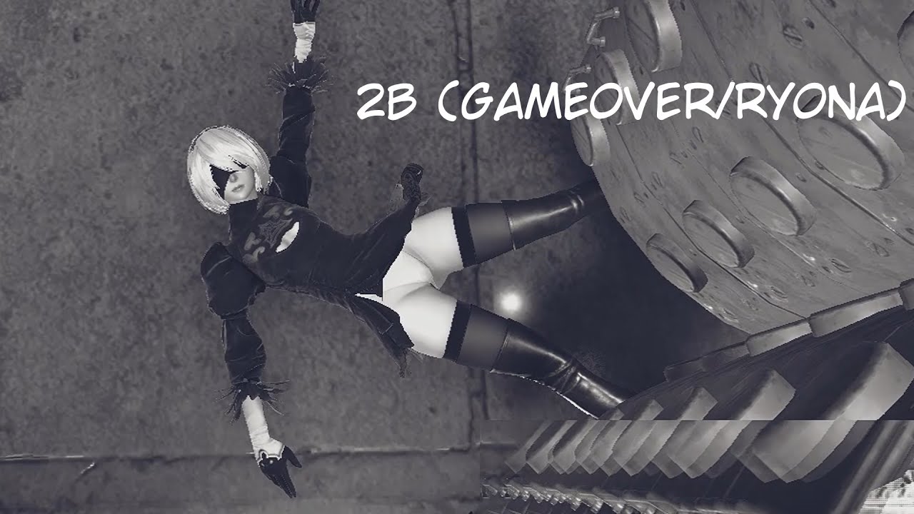 【NieR:Automata】2B Defeated/Mission Failed (Gameover/ryona)