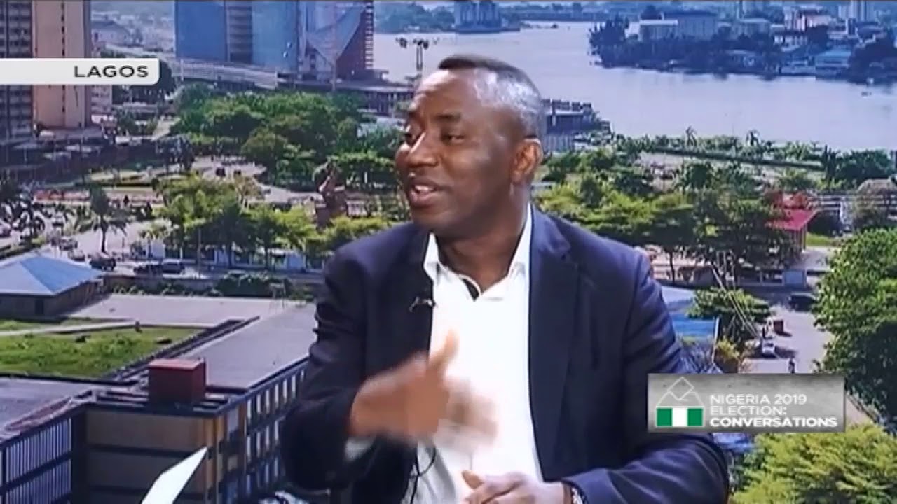Nigeria 2019 elections: Omoyele Sowore Presidential candidate African Action Congress