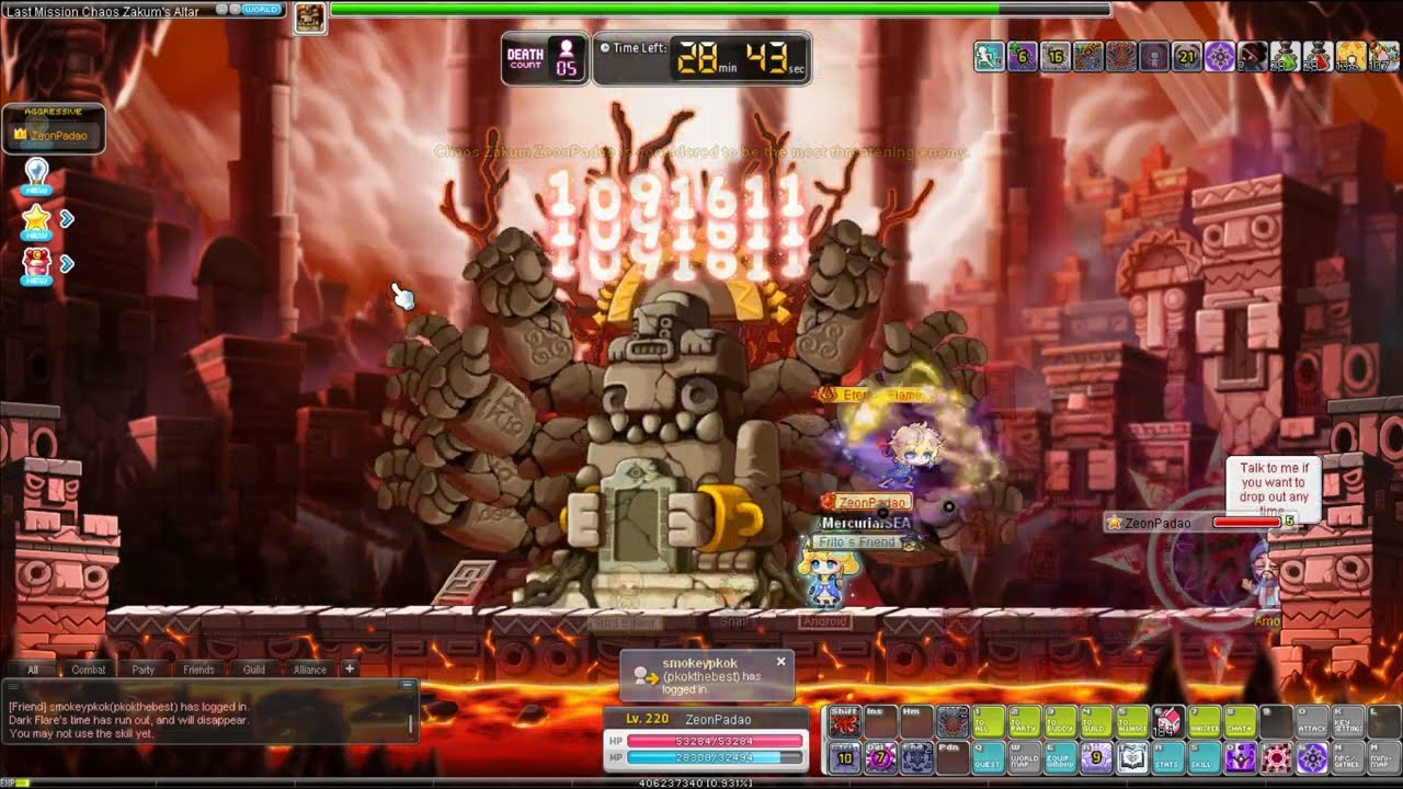 ์Night Lord remaster solo Chaos Zakum