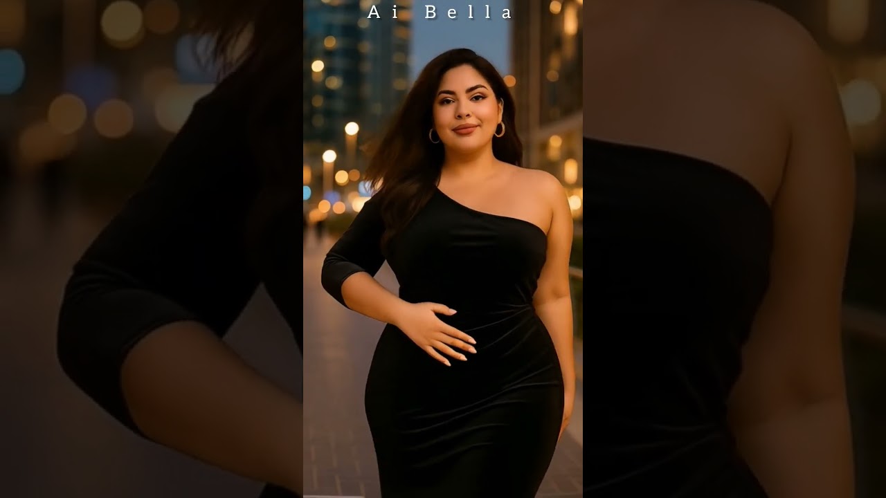 night walk 💔| #aibella #plussize #royalbeauty #dubaiprinces #prettywoman #shorts #ytshorts #fashion