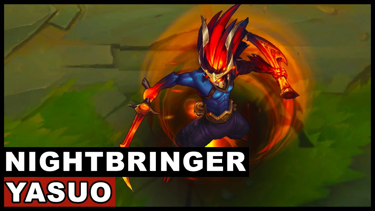 Nightbringer/Demonblade Yasuo Legendary Skin Spotlight (League of Legends)