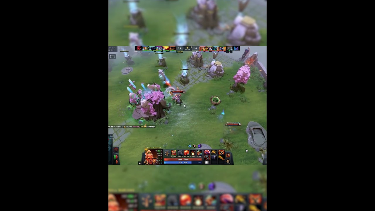 NIGMA UNREAL Comeback with mega creeps #shorts #prodota #dota2