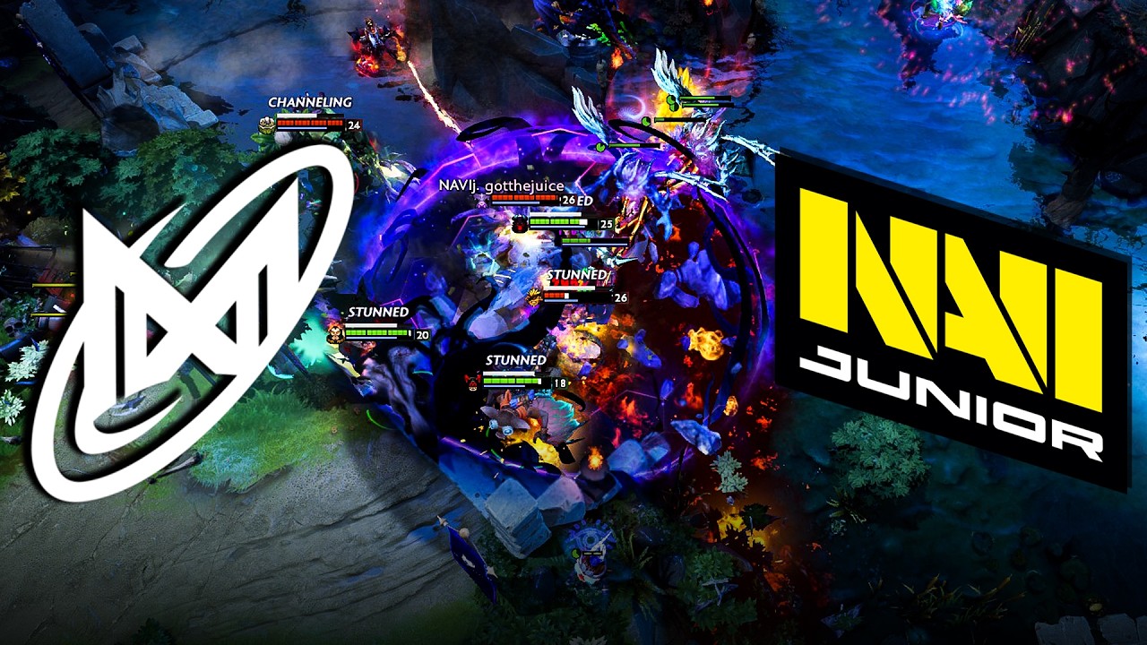 NIGMA vs NAVI.JUNIOR - WHAT A SERIES !! TI14 The International 2025 Western Europe Closed Qualifier