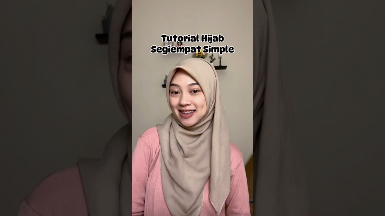 Nih buat yang suka nanyain tutorial hijab segiempat yang suka ibu pake🥰 #desymeter #budeskempot