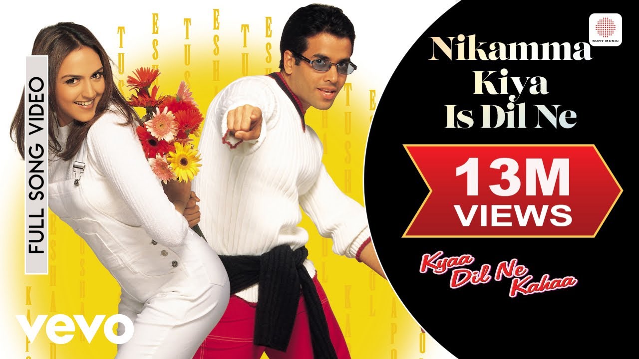 Nikamma Kiya Is Dil Ne Full Video - Kyaa Dil Ne Kahaa|Tusshar, Esha Deol|Shaan, Sanjivani