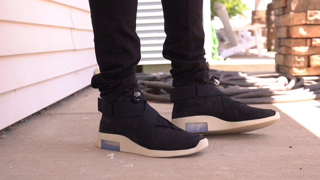Nike Air x Fear of God Raid 180 Review + On Feet (Black Colorway)