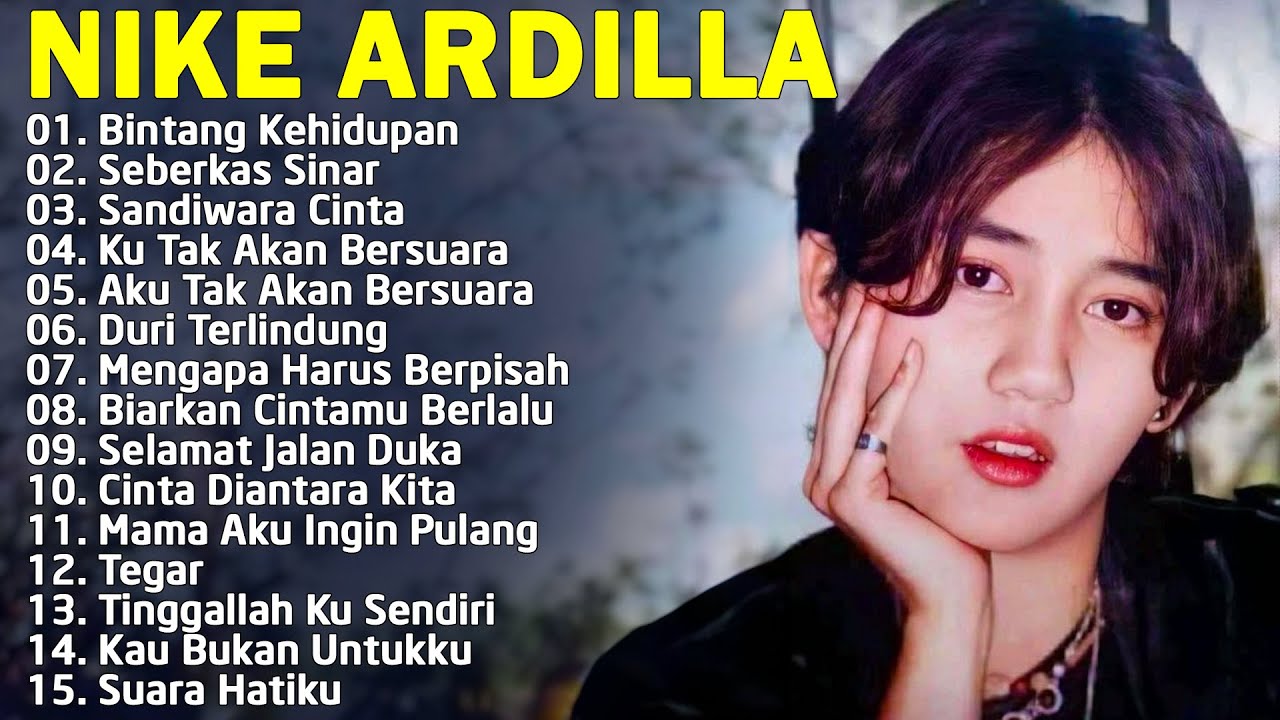 Nike Ardila  The Best Lagu Lawas Nostalgia Pop 90an | Ku Tak Akan Bersuara