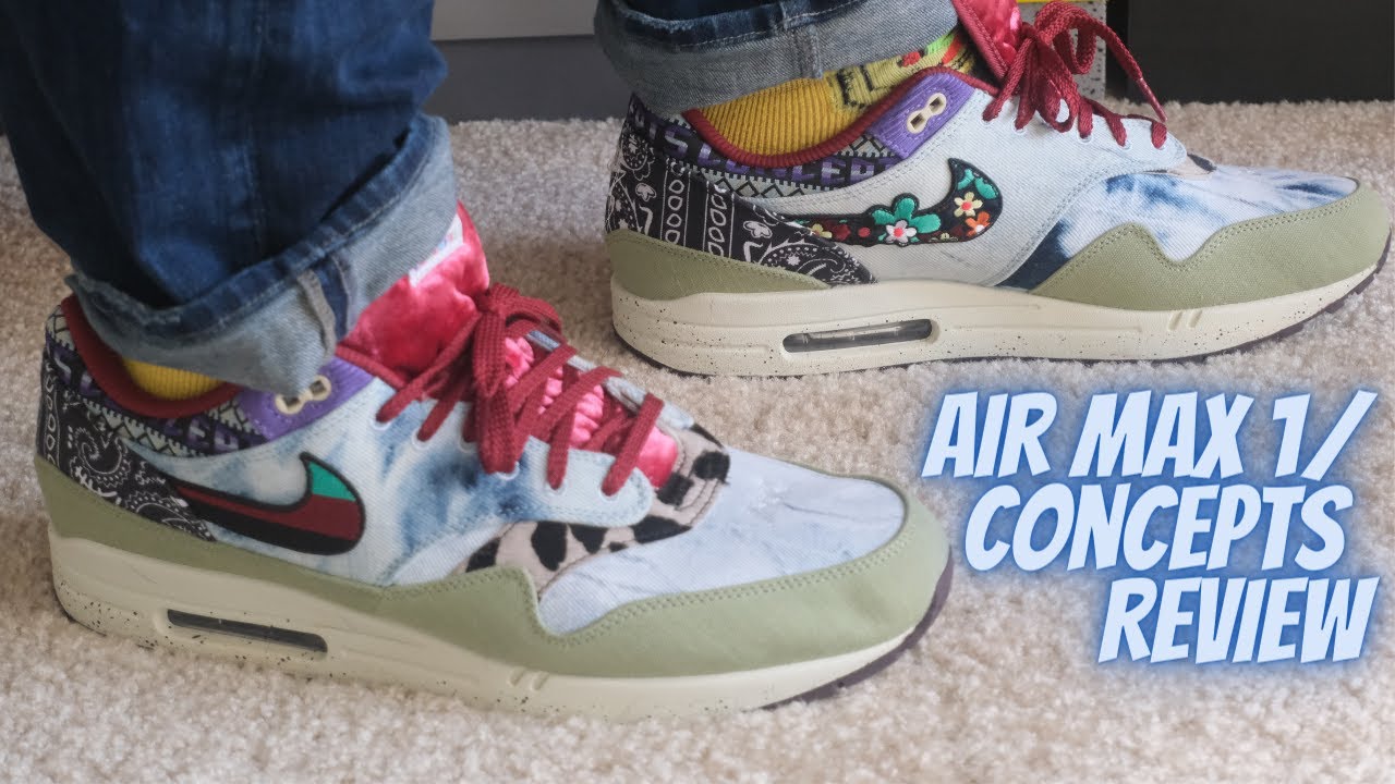 Nike X Concepts Air Max 1 Mellow On Feet Review