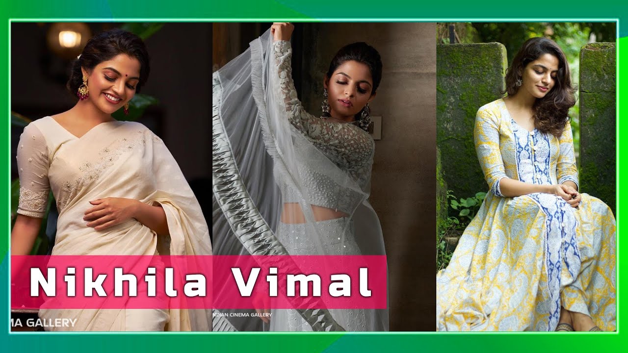Nikhila Vimal | New | Beauty | Glamour | Saree Navel | Photos
