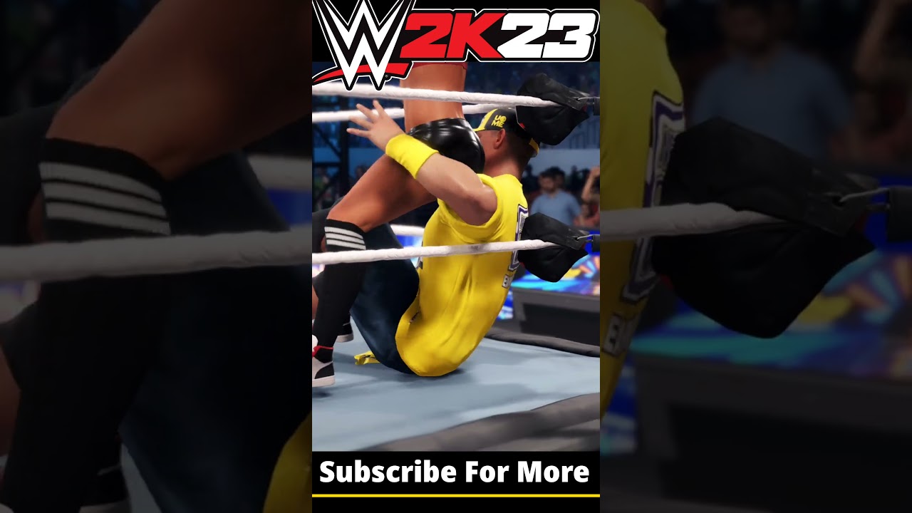 Nikki Bella Stinkface John Cena #wwe #nikkibella #johncena #stinkface #wwe2k23 #smackdown