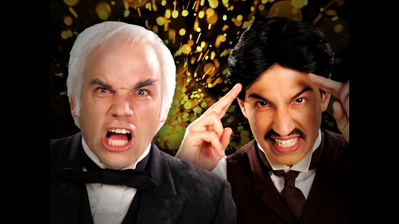Nikola Tesla vs Thomas Edison. Epic Rap Battles of History