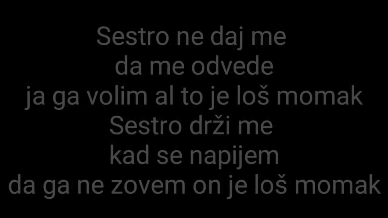 NIKOLIJA - LOS MOMAK (OFFICIAL TEXT)