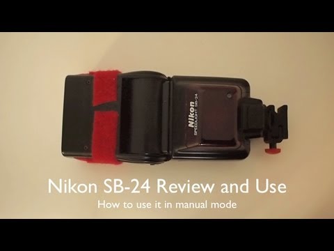 Nikon SB-24 Flash Review and Use