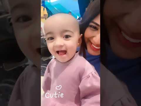 Nila Srinish | Cute Video | #nila #pearlymaaney #srinisharavind #cute #shorts