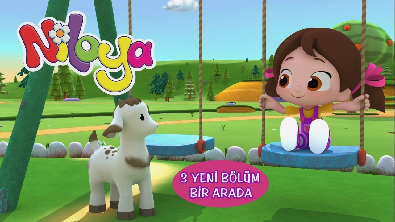 Niloya - 2021 / 3 bölüm bir arada / Kedi Evi - Parkta Bir Gün - Yetenekli Robot