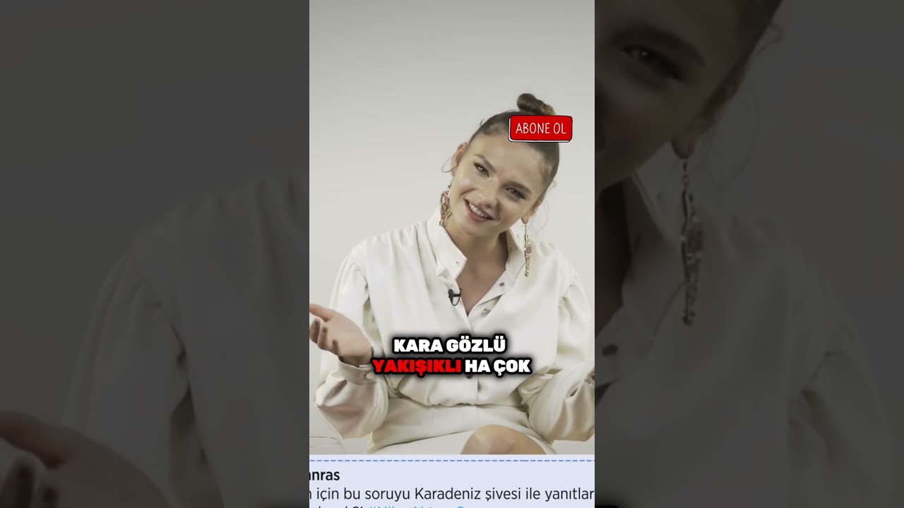 Nilsu Berfin Aktaş Karadeniz Şivesi Yapıyor