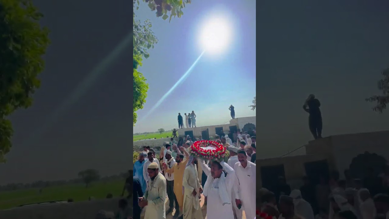 Nimaz-e-Janaza | Mian Shaukat Ali Laleka | Ex-Minister Punjab | BahawalNagar | Chak Ameer Laleka